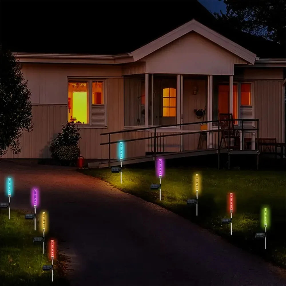 Colorful Solar Garden Lights