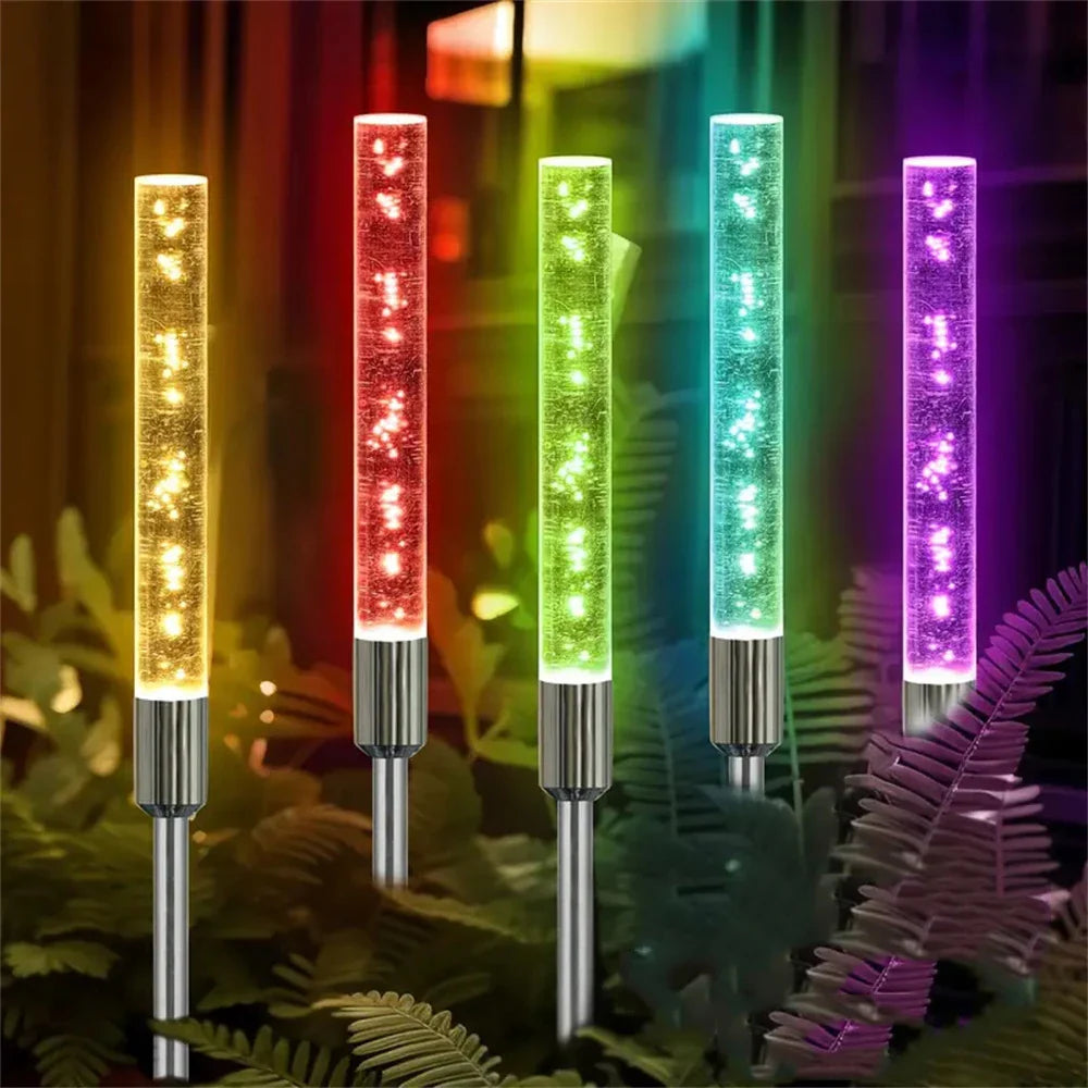 Colorful Solar Garden Lights