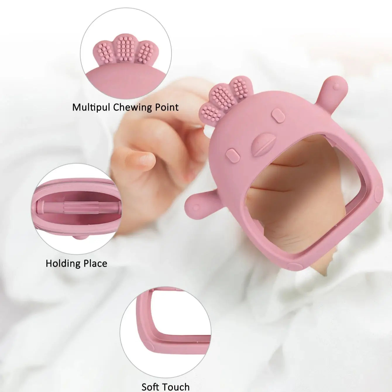 Gentle Baby Teething Gloves