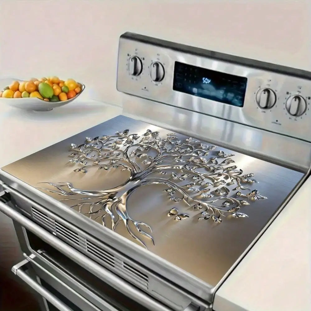 Charming Tree Stove Cover Mat