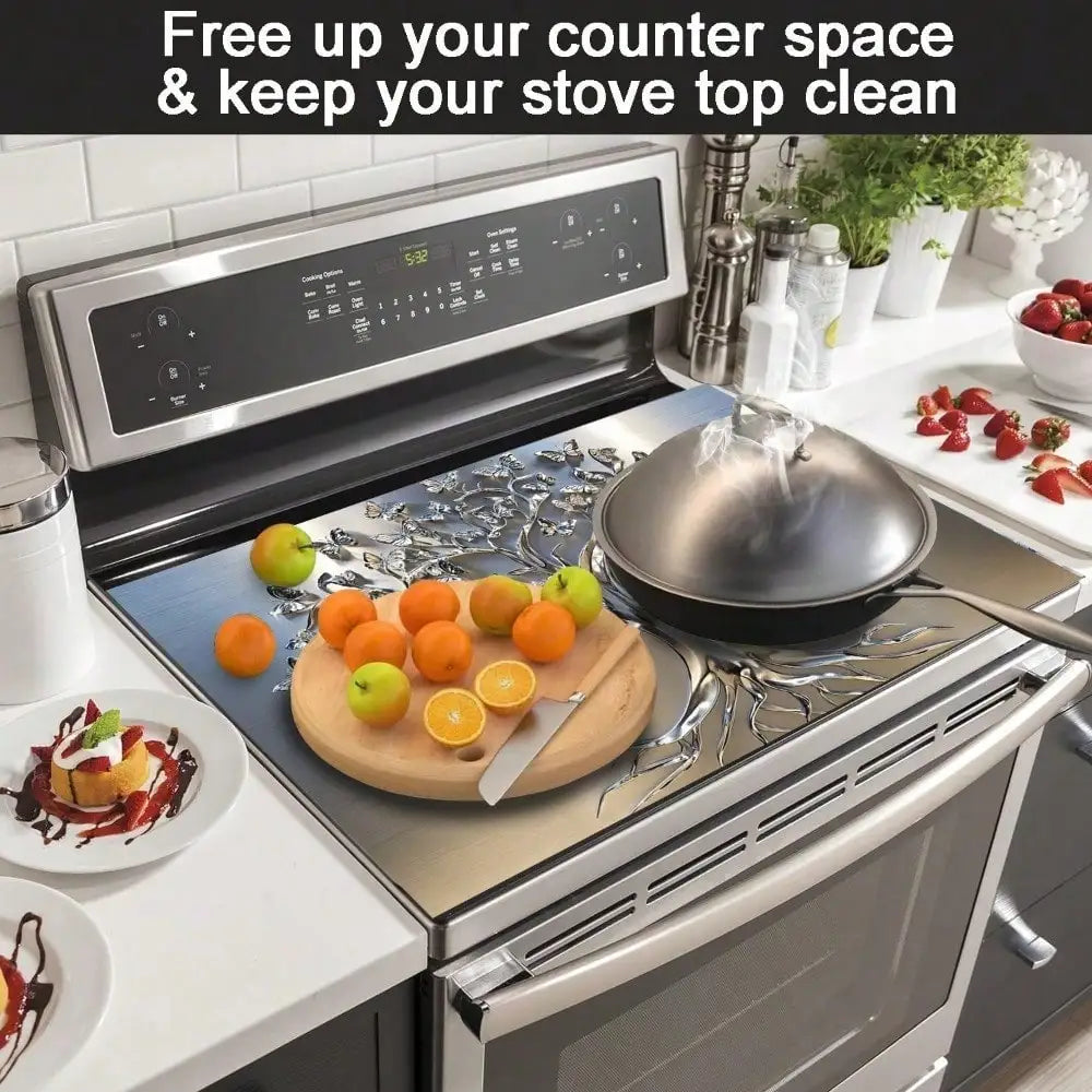 Charming Tree Stove Cover Mat