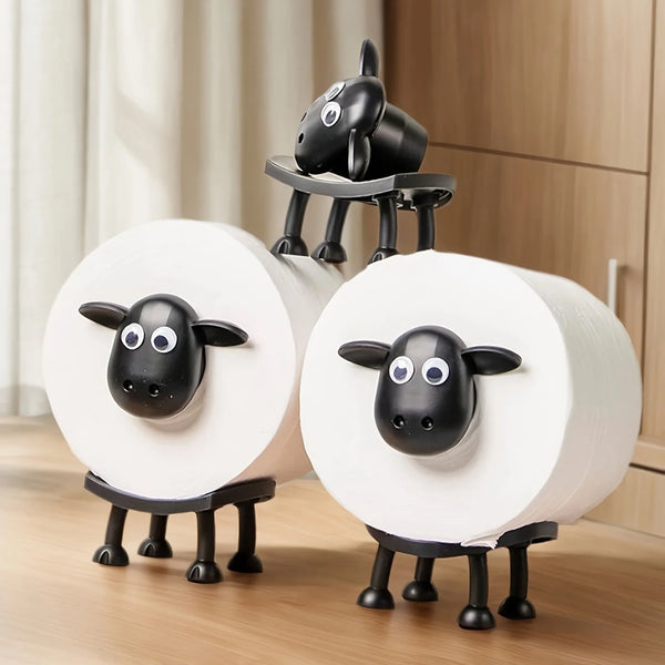 Chic Bathroom Roll Holder Set
