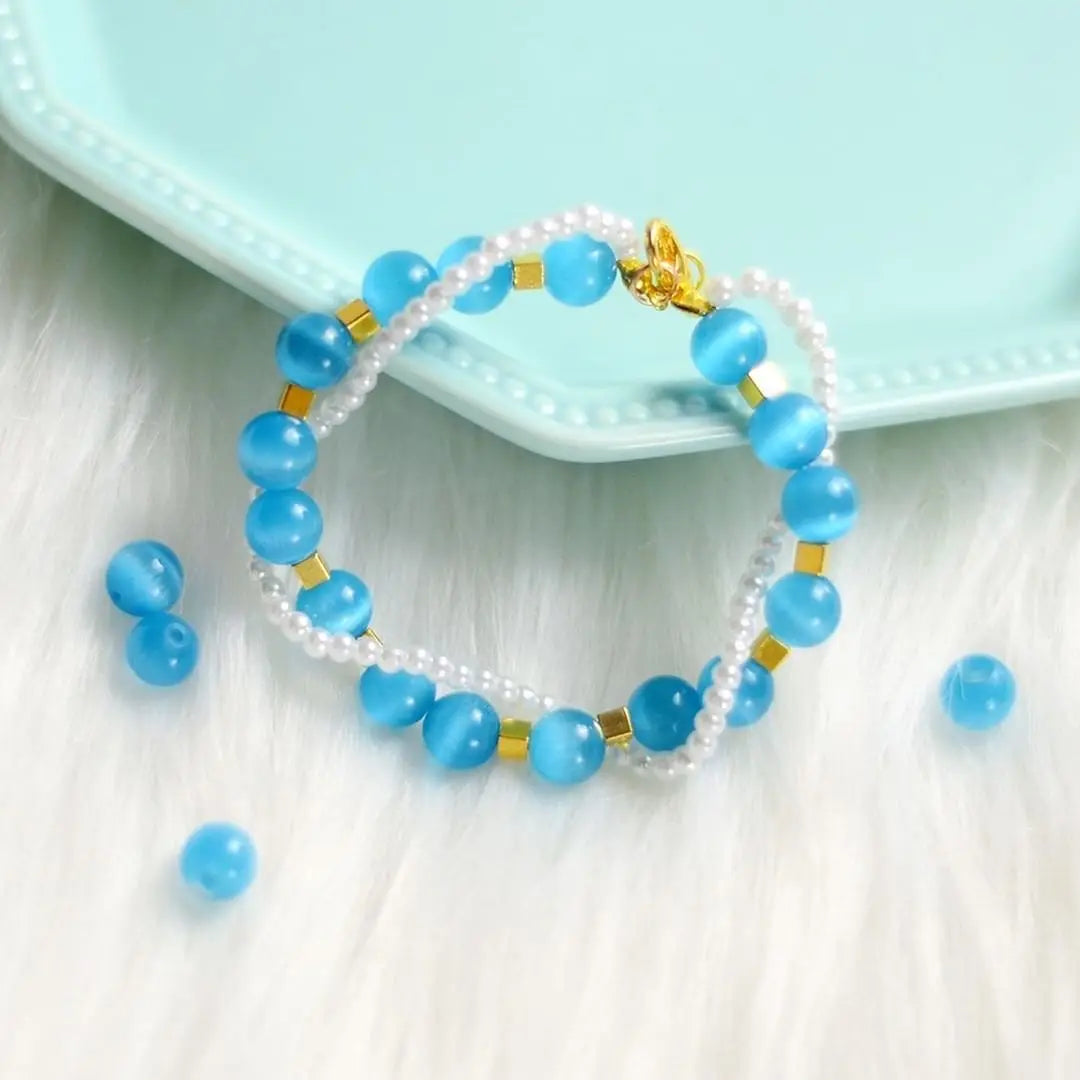 Pink Opal Beads for Jewelry