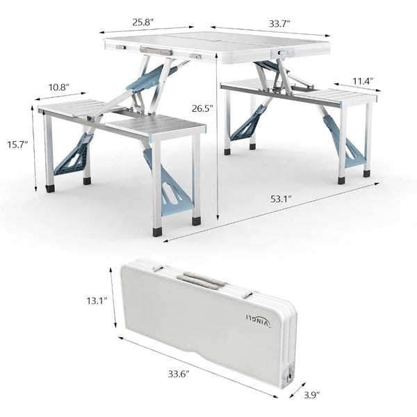 Portable Picnic Table Set