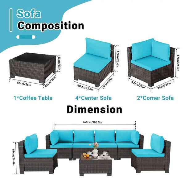 Chic Outdoor Relaxation Set