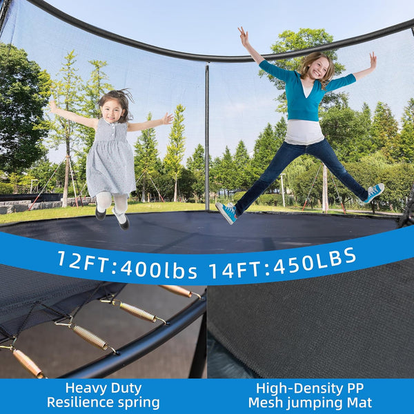 FunFit Round Trampoline Set