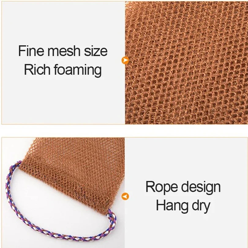 African Exfoliating Shower Sponge