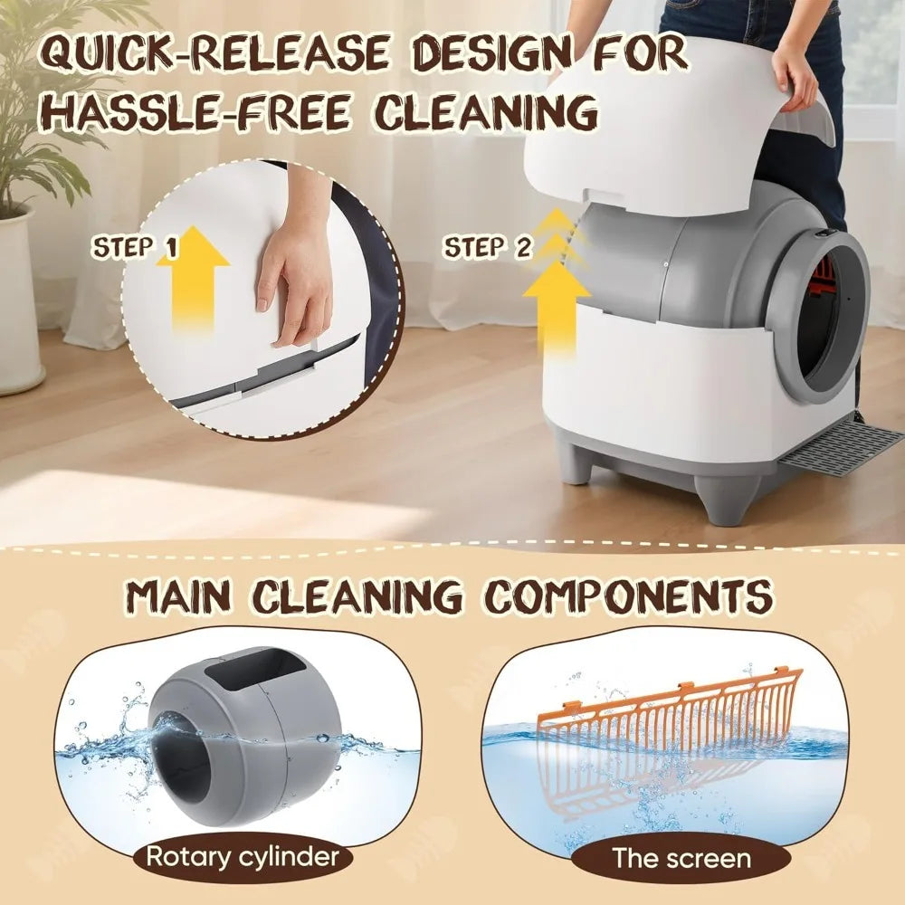 Smart Cat Litter Box Deluxe