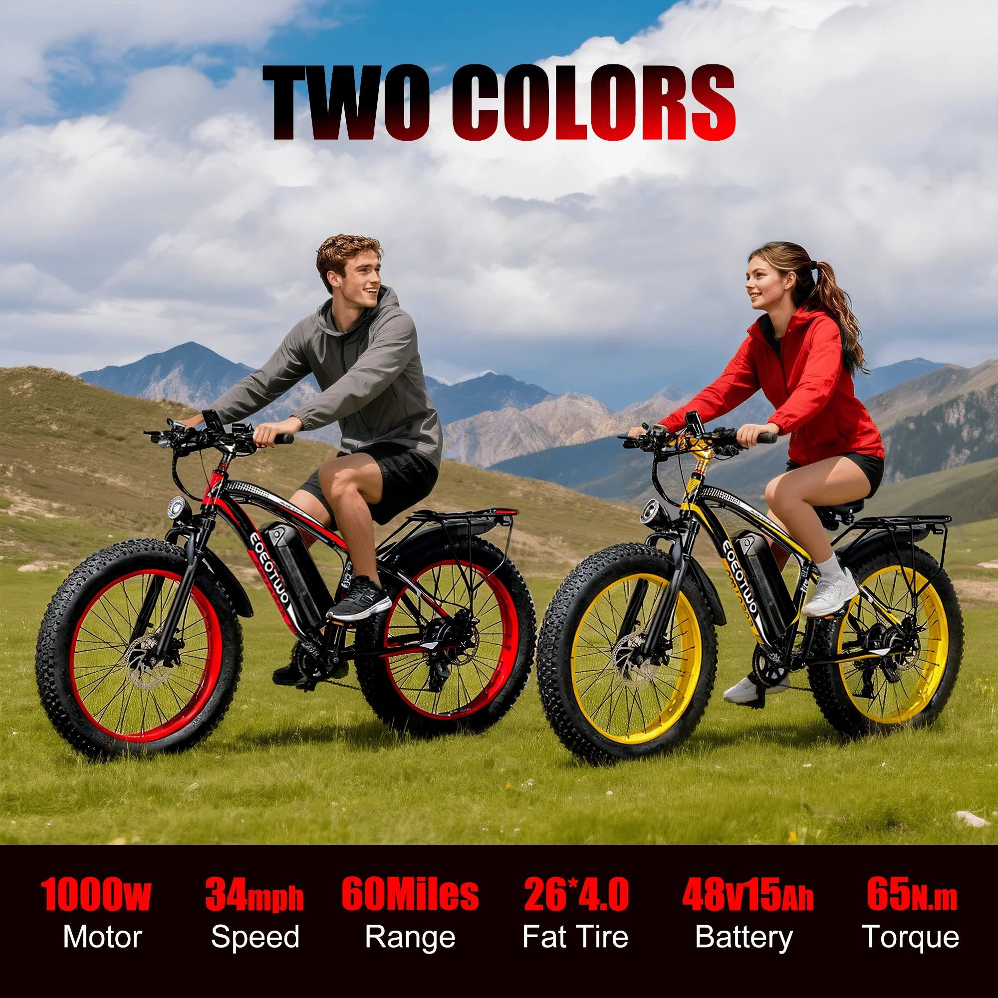 All-Terrain Fat Tire E-Bike