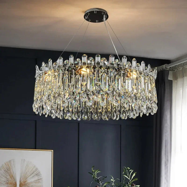 Elegant Crystal Pendant Light