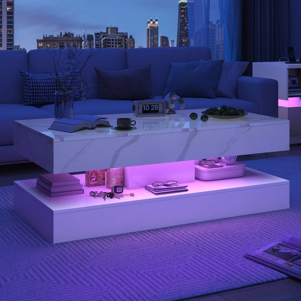 Chic LED Coffee Table