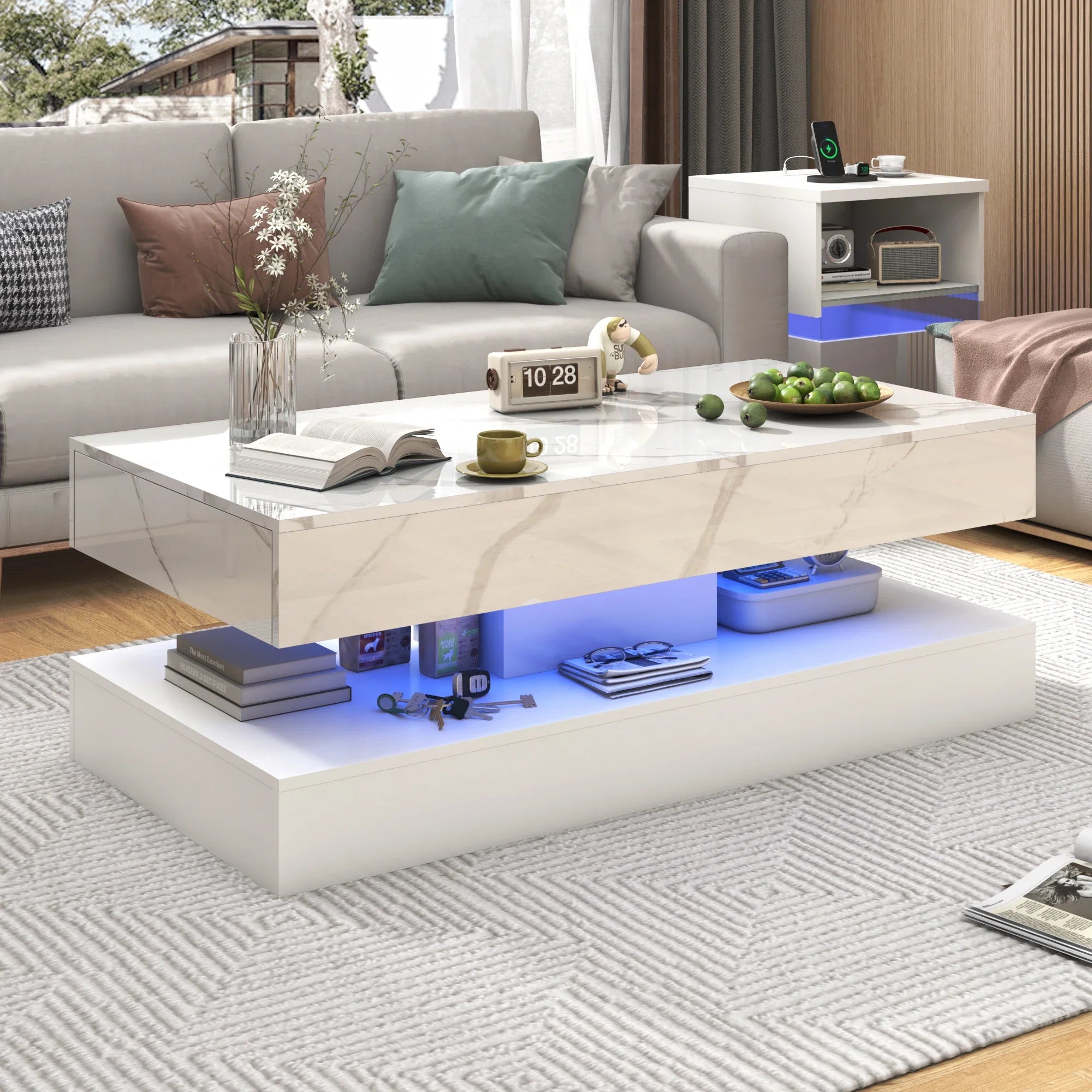 Chic LED Coffee Table