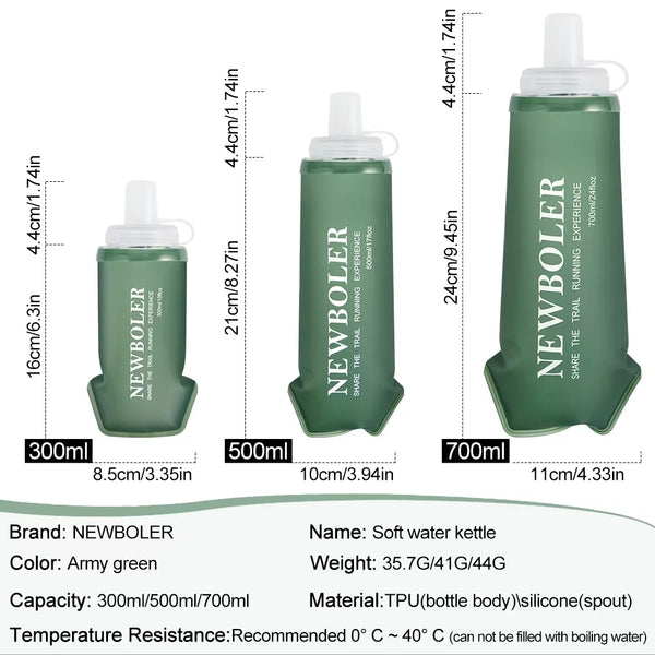 Collapsible Sport Water Flask