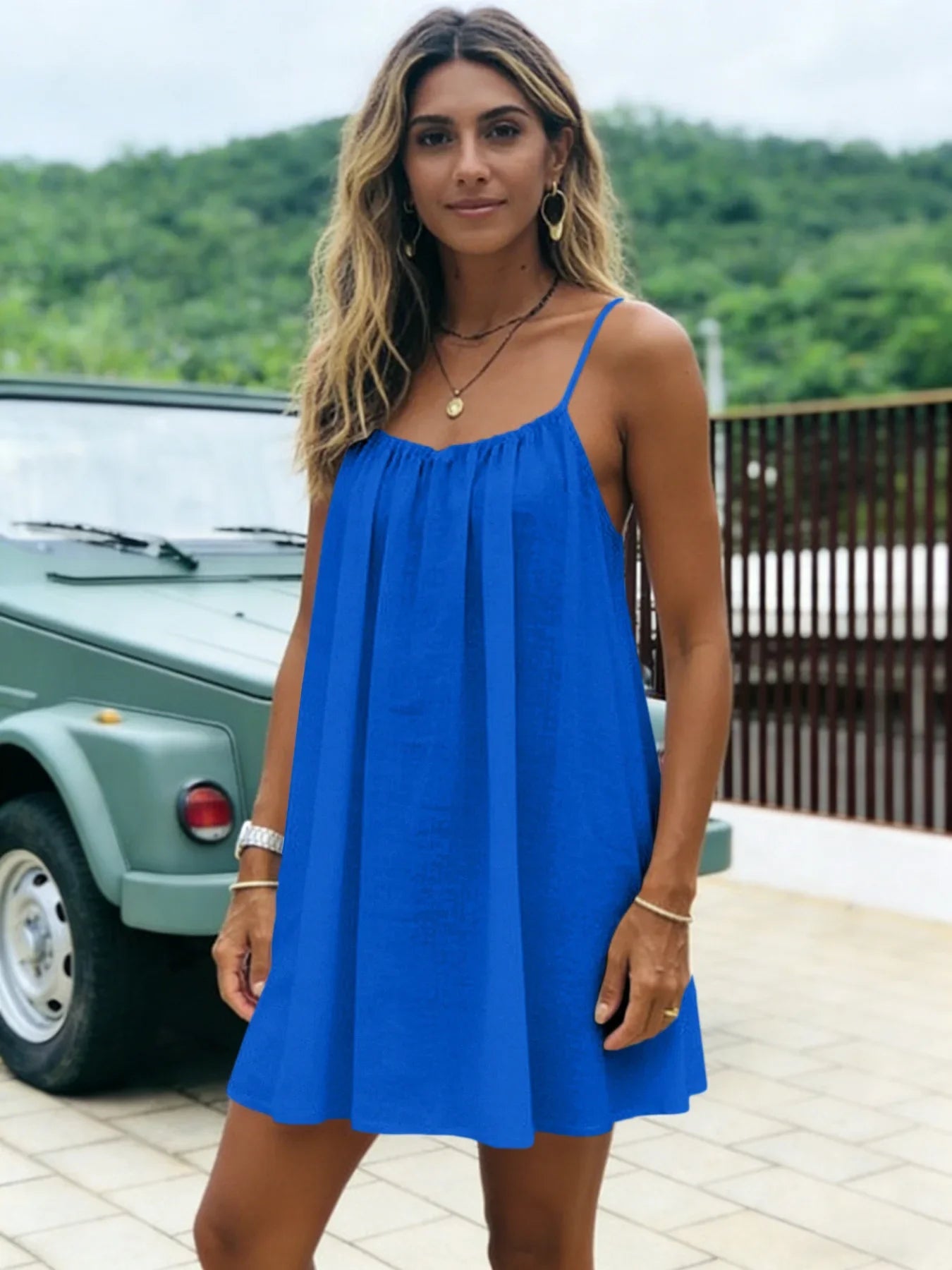 Elegant Off-Shoulder Summer Dress
