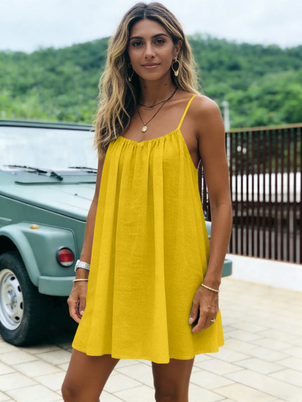 Elegant Off-Shoulder Summer Dress