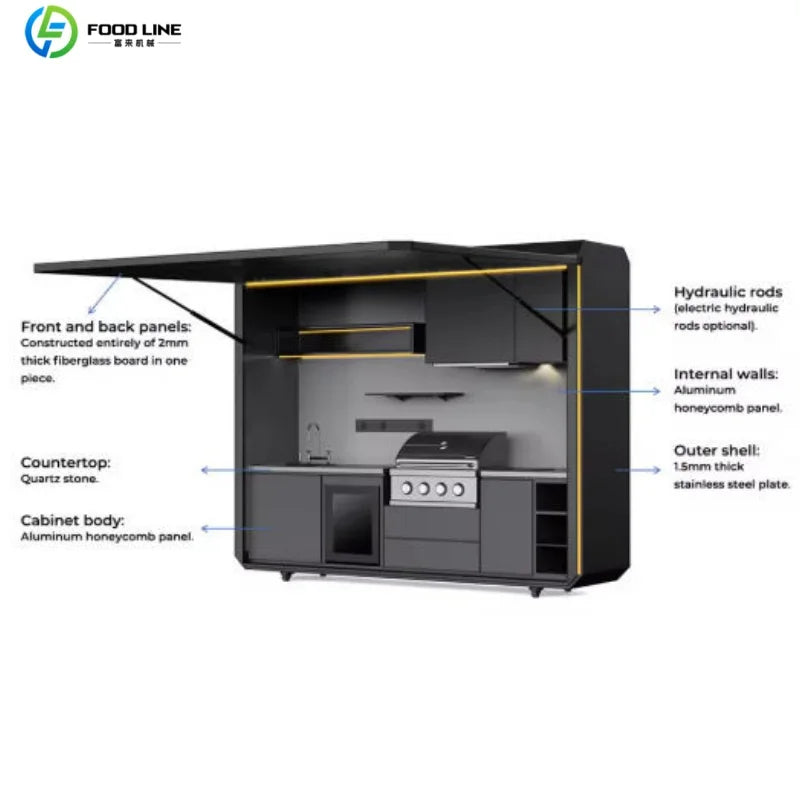 Ultimate Outdoor BBQ Kitchen Set