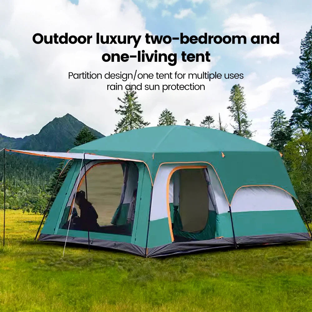 All-Weather Family Camping Tent