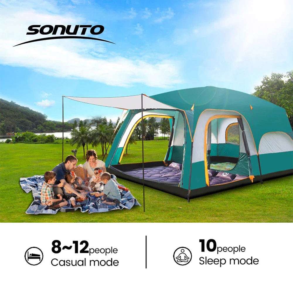 All-Weather Family Camping Tent