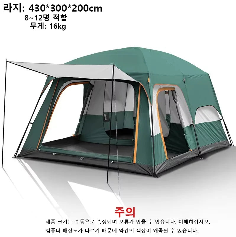 All-Weather Family Camping Tent