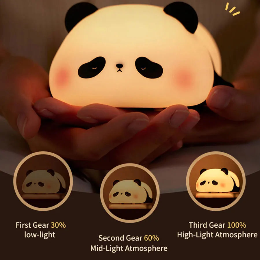 Adorable Panda Night Light