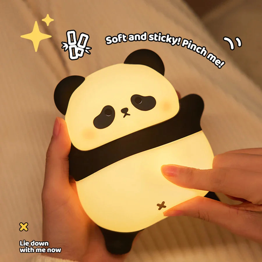 Adorable Panda Night Light